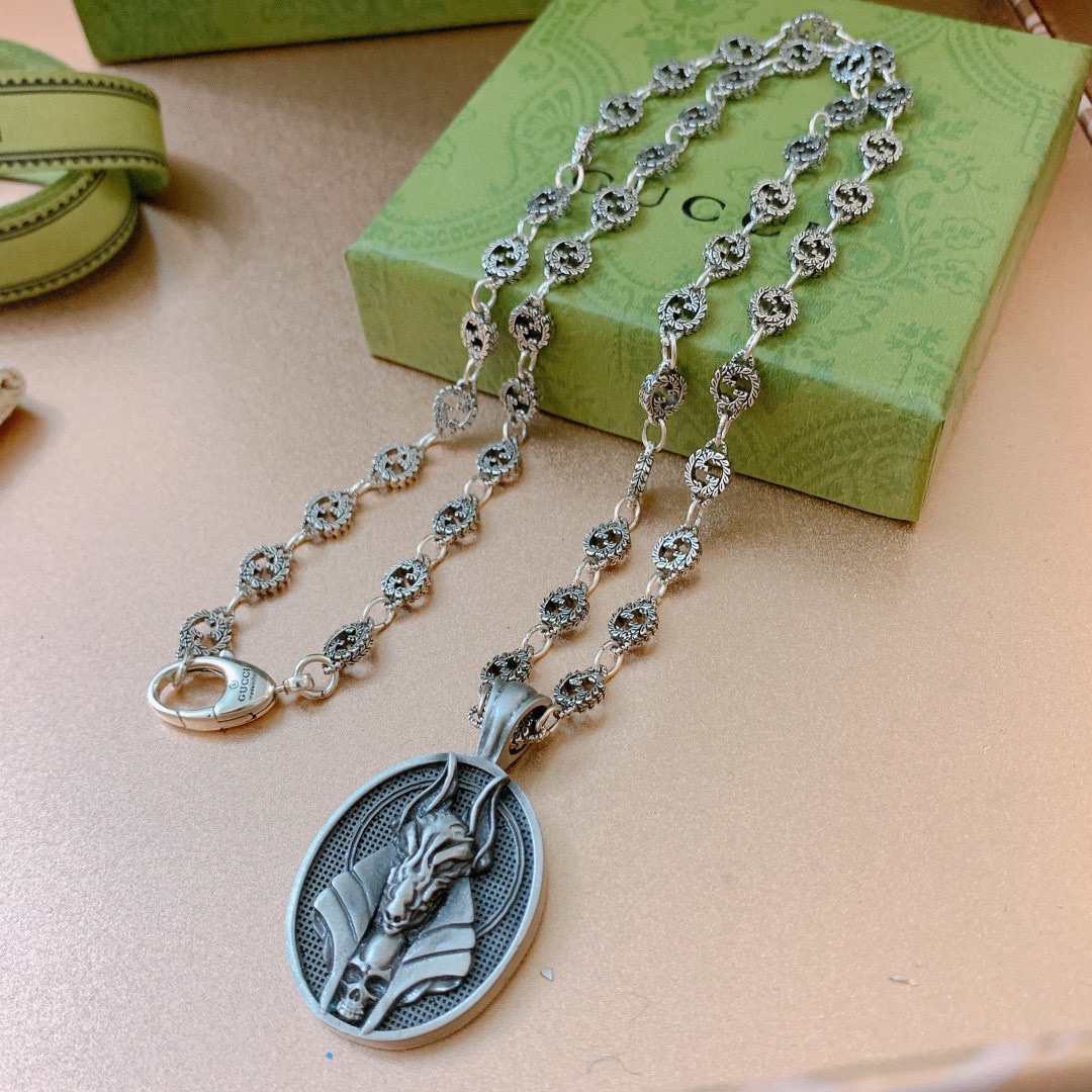 Gucci Anger Forest Necklace - PerfectKickZ