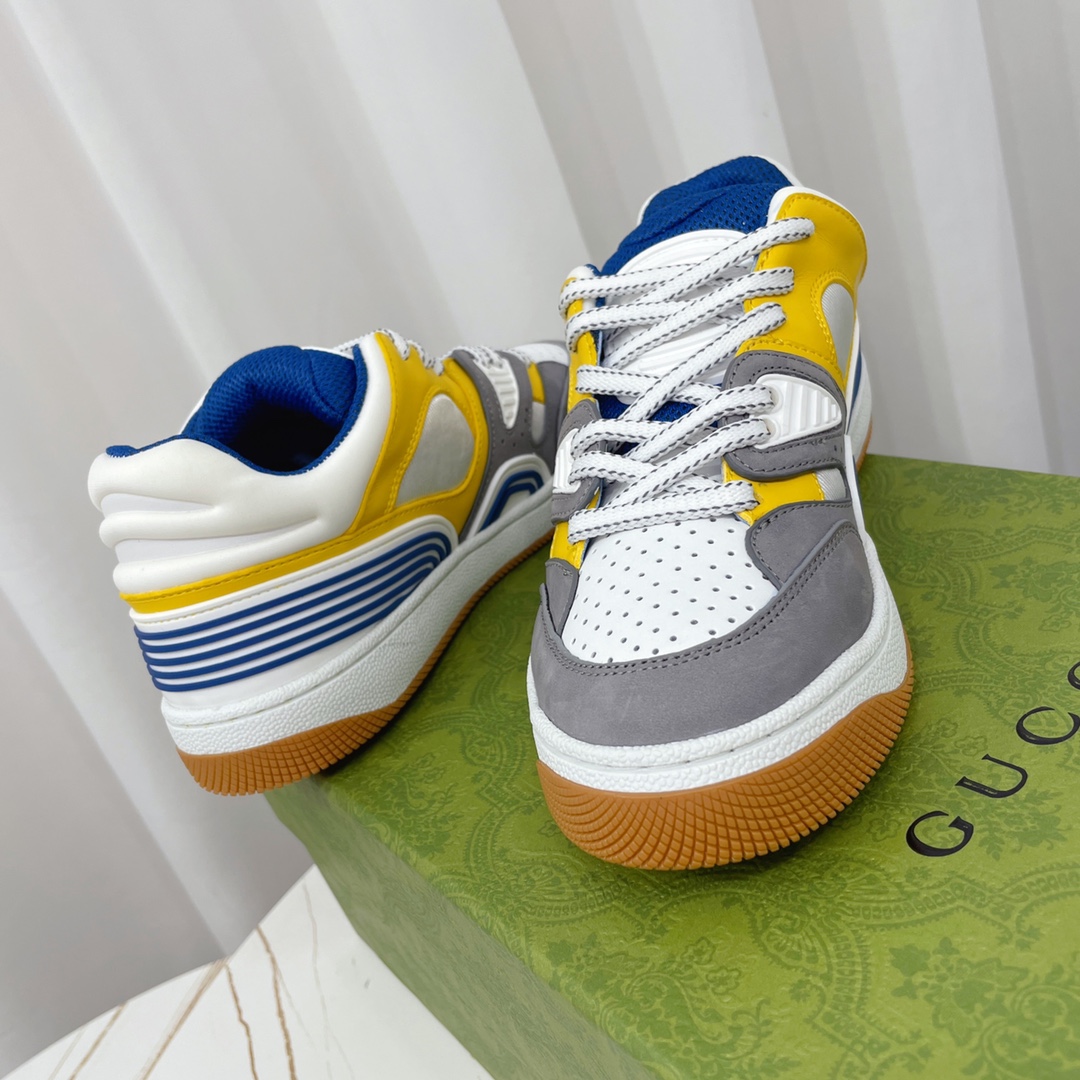 Gucci  Basket Sneaker With Lnterlocking G  - 
