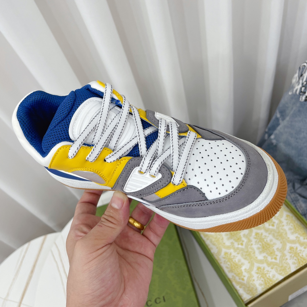 Gucci  Basket Sneaker With Lnterlocking G  - 