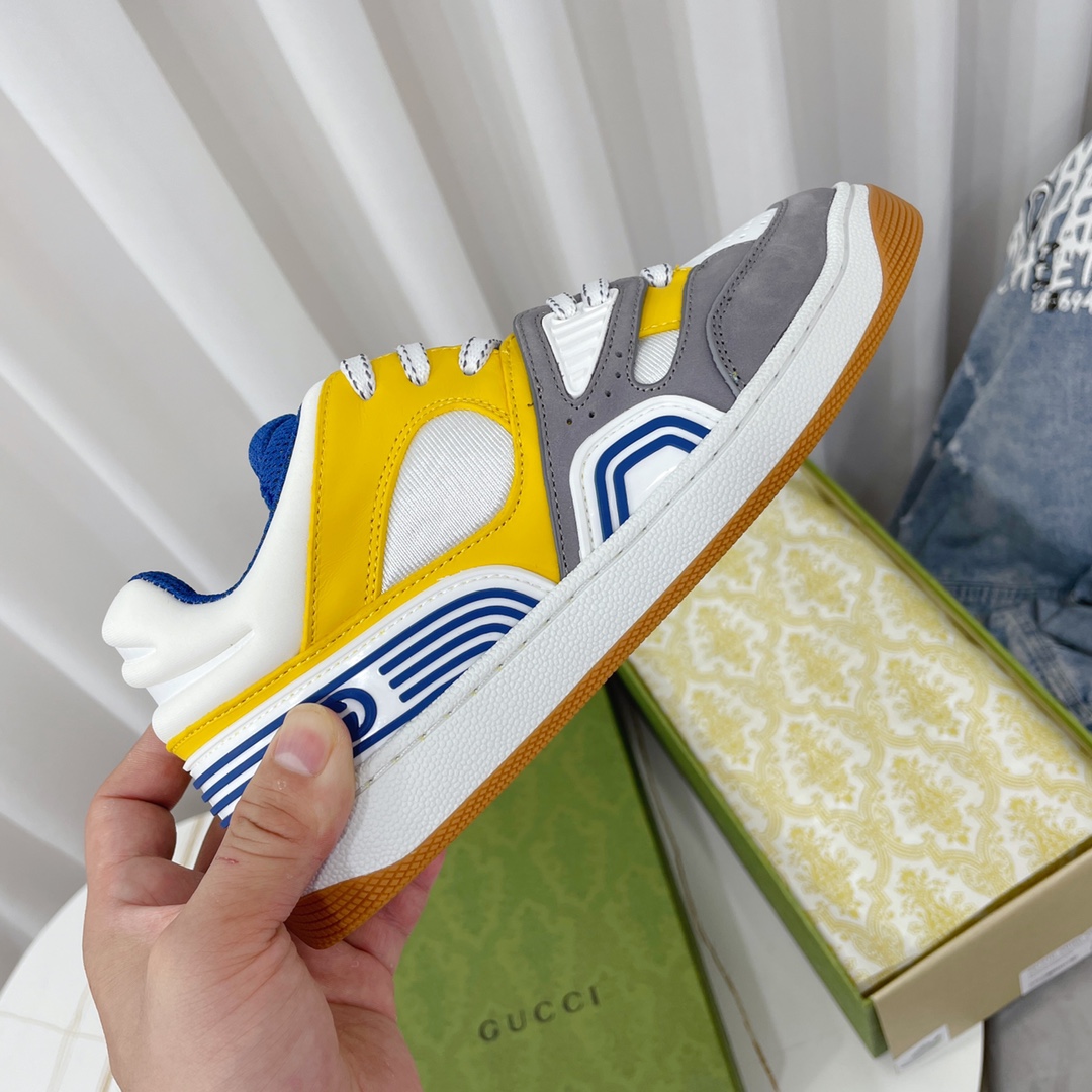 Gucci  Basket Sneaker With Lnterlocking G  - 