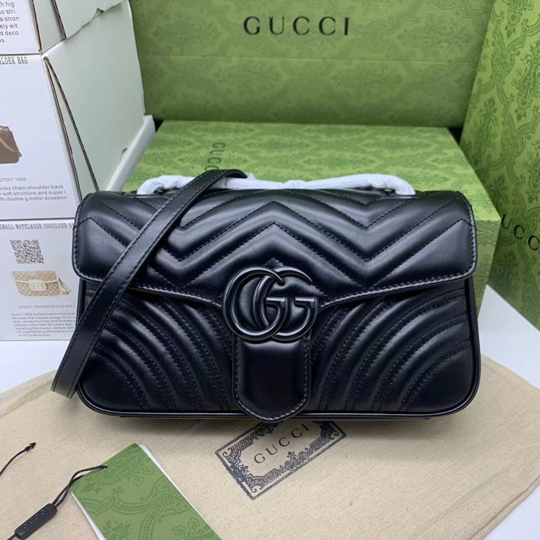 Gucci  GG  Shoulder Bag(26-15-7CM)  443497 - PerfectKickZ