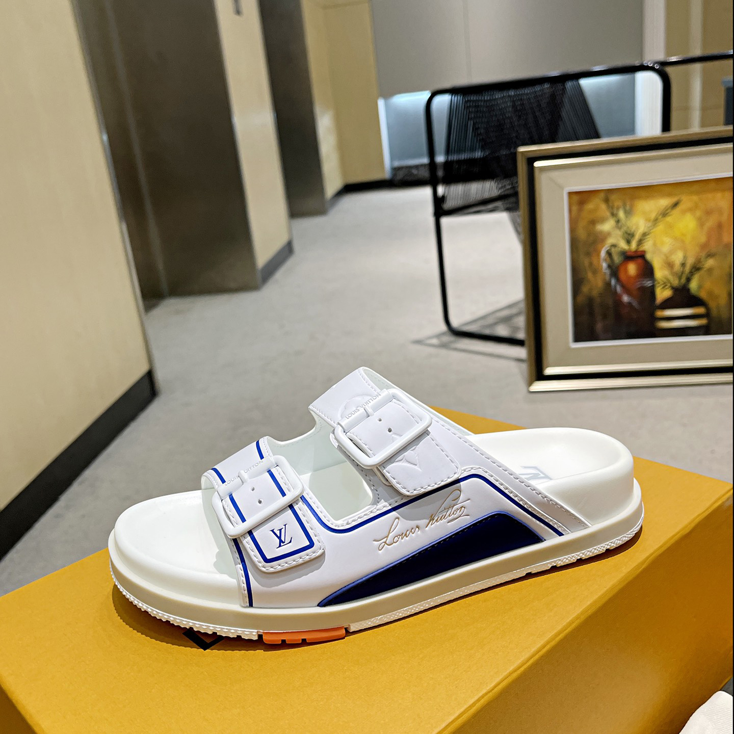 Louis Vuitton Men's Trainer Slippers - PerfectKickZ