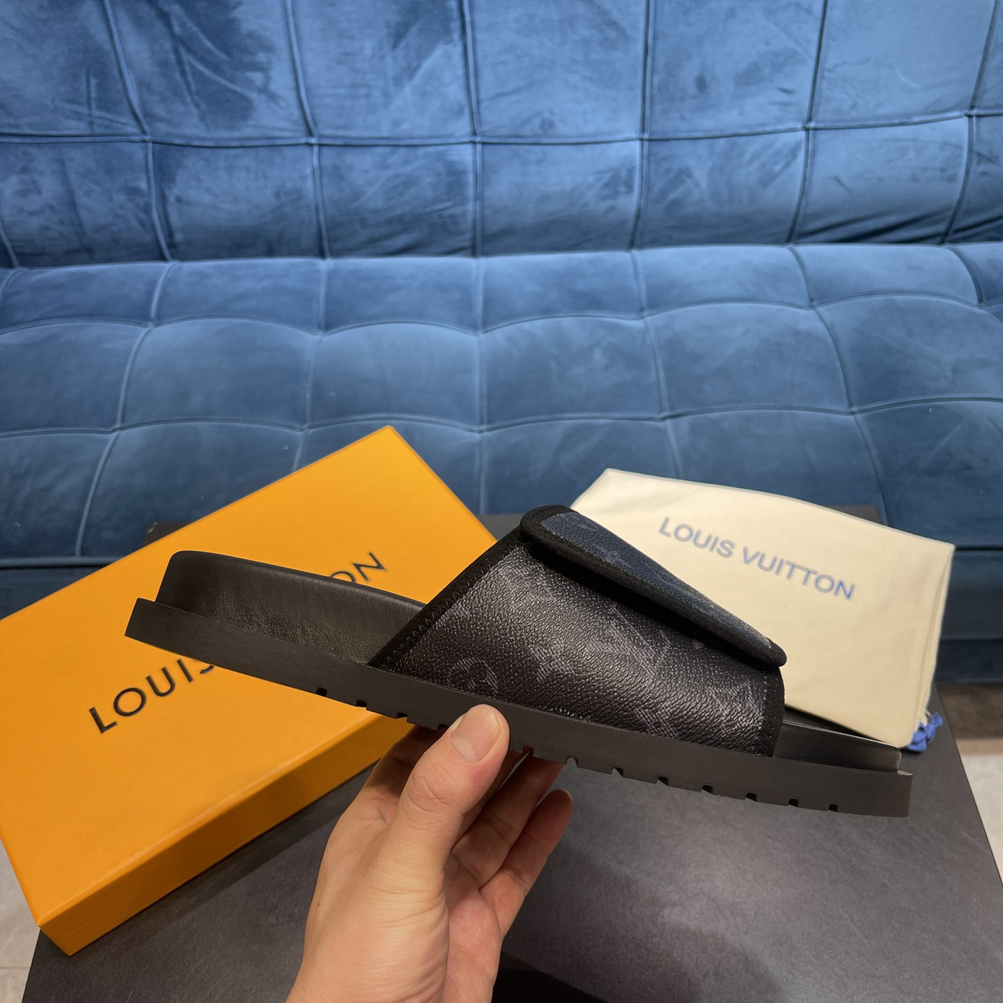 Louis Vuitton x NBA Monogram Slipper - 