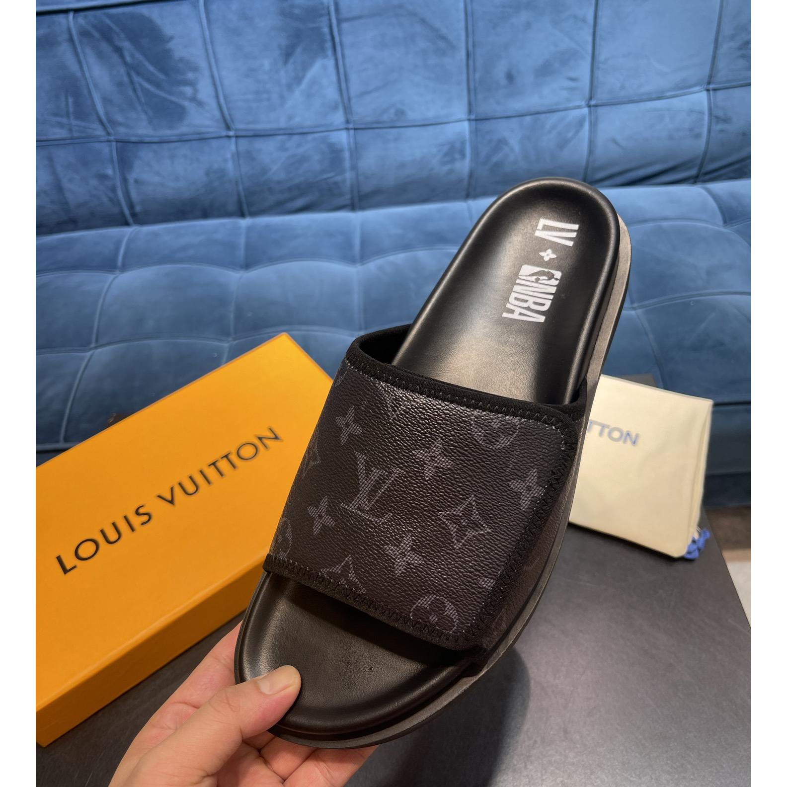 Louis Vuitton x NBA Monogram Slipper - 