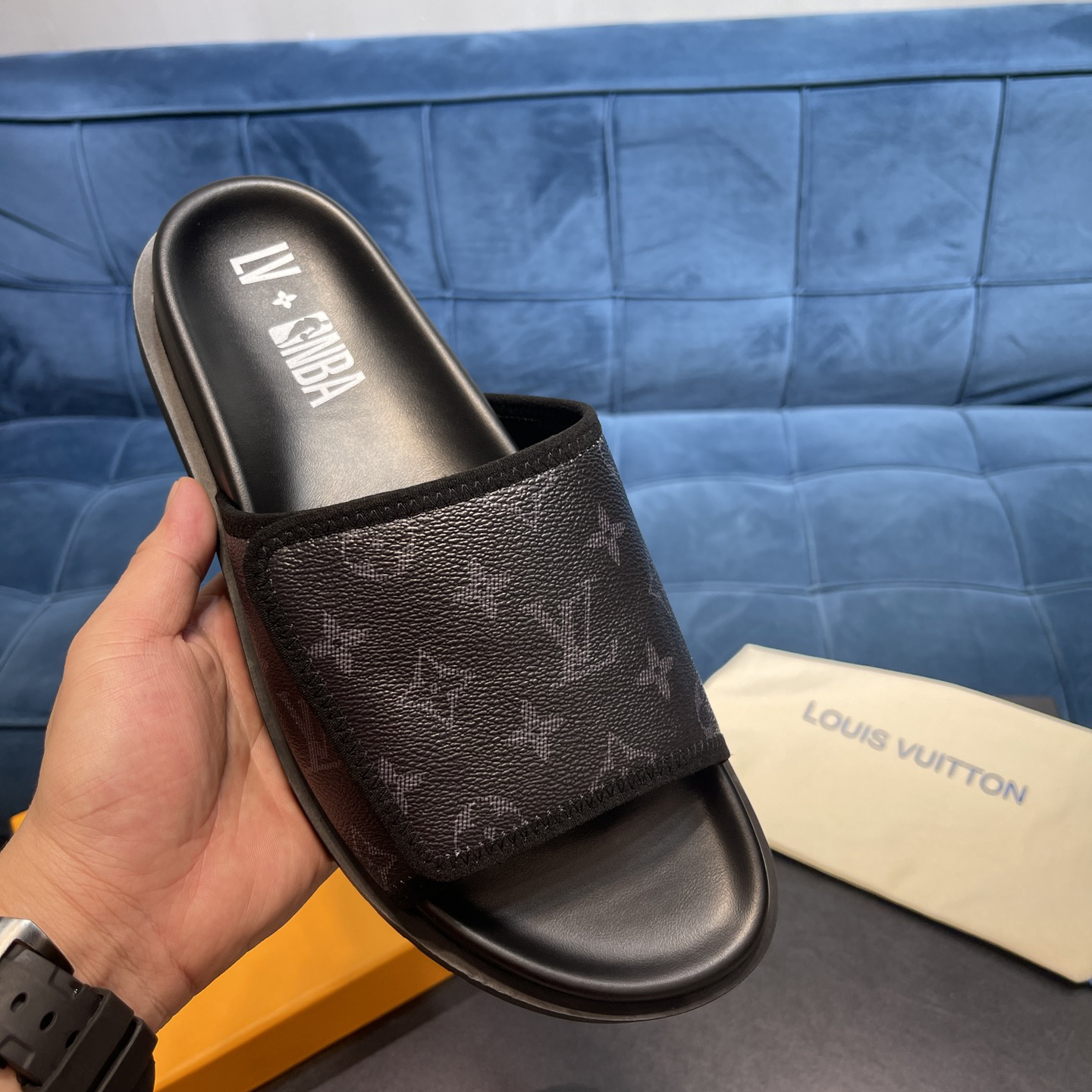 Louis Vuitton x NBA Monogram Slipper - 