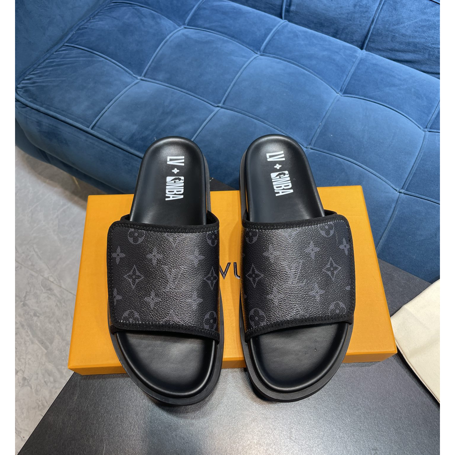 Louis Vuitton x NBA Monogram Slipper - 