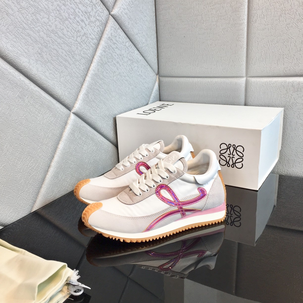 Loewe Flow Runner In Calfskin - PerfectKickZ