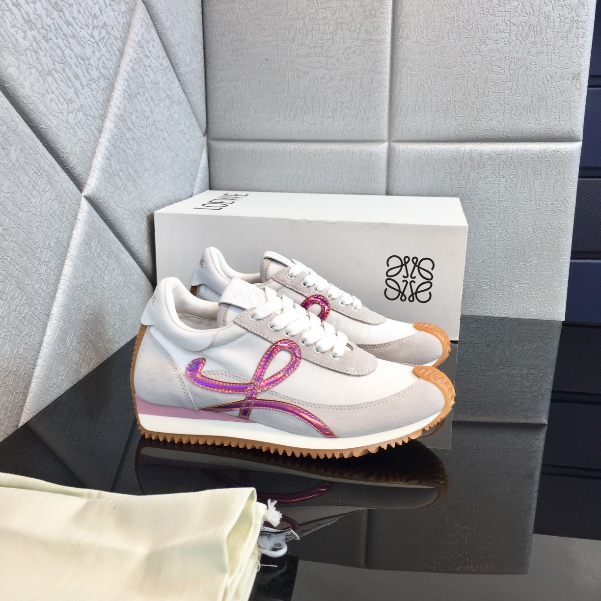 Loewe Flow Runner In Calfskin - PerfectKickZ