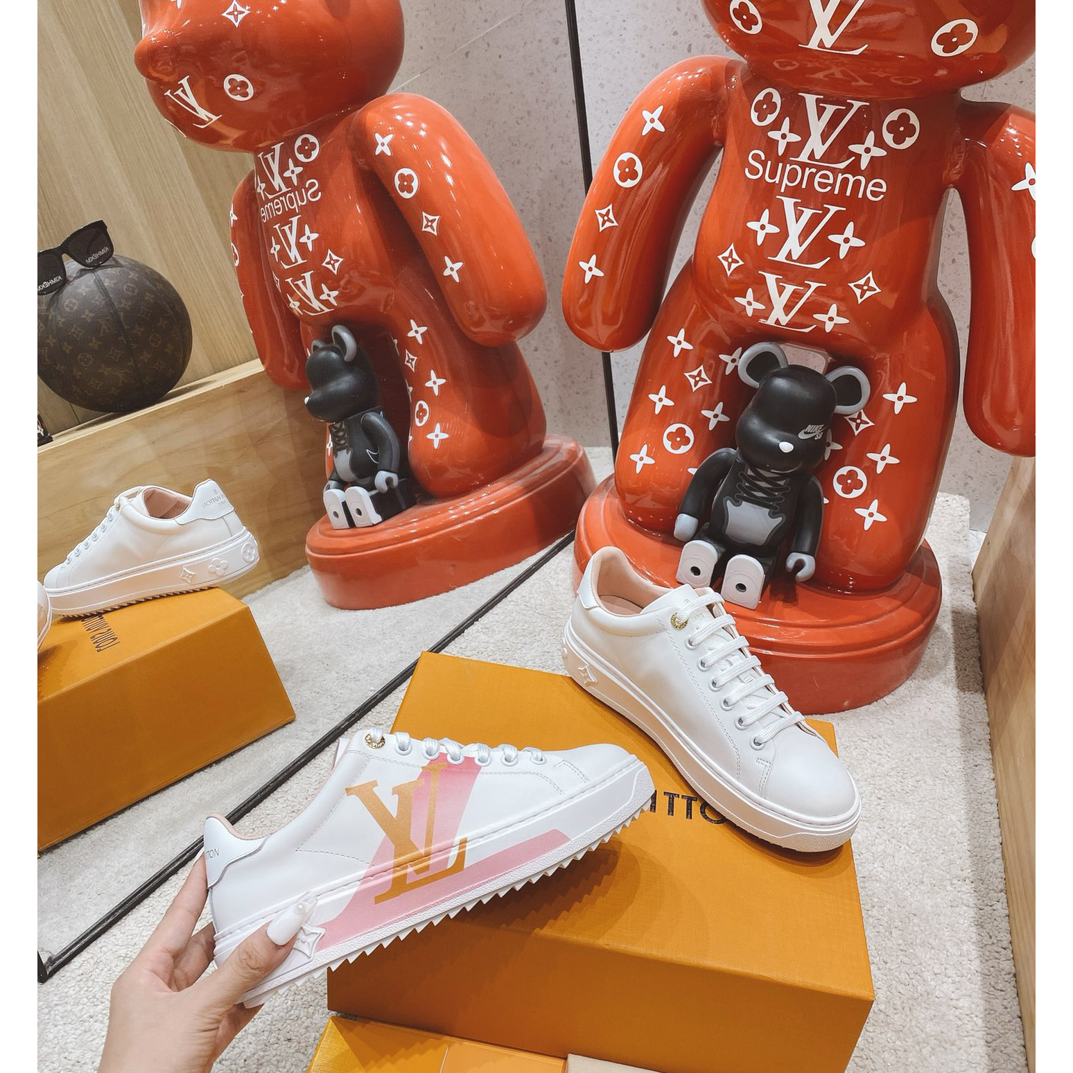 Louis Vuitton Logo Sneaker - PerfectKickZ