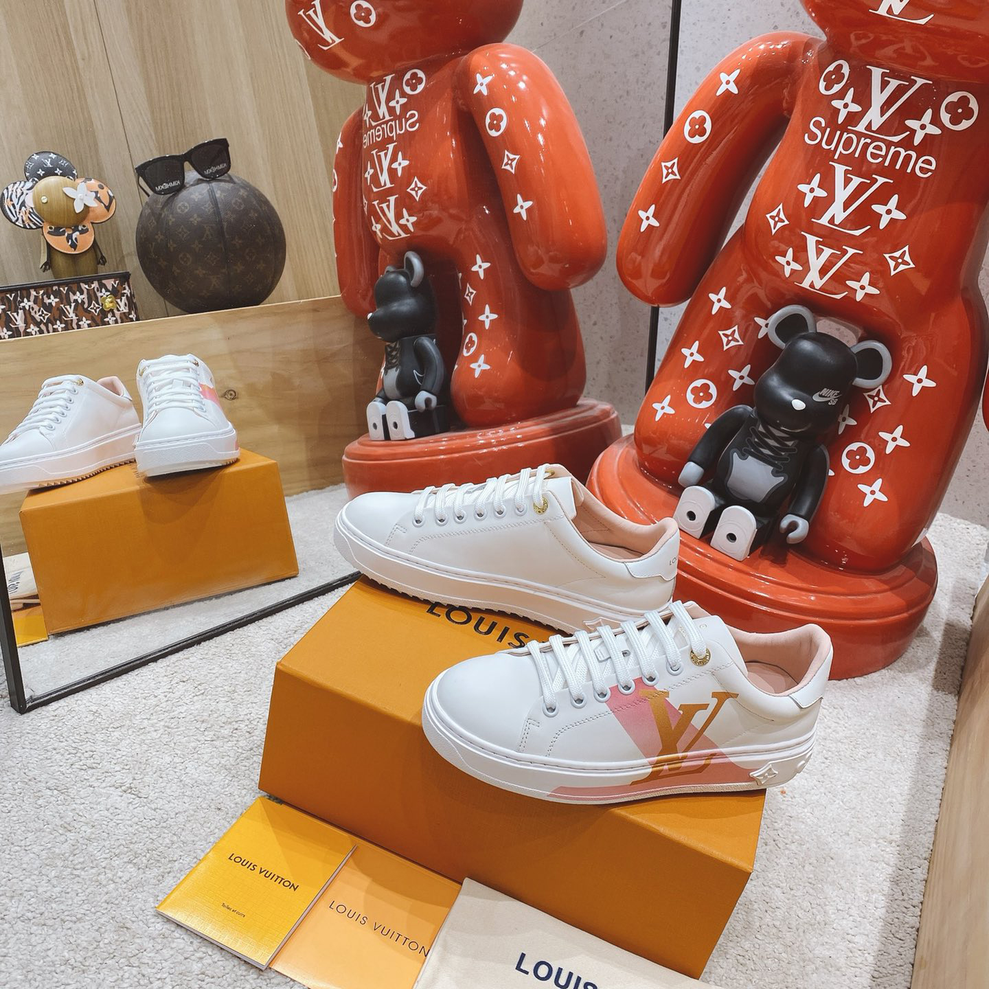 Louis Vuitton Logo Sneaker - PerfectKickZ