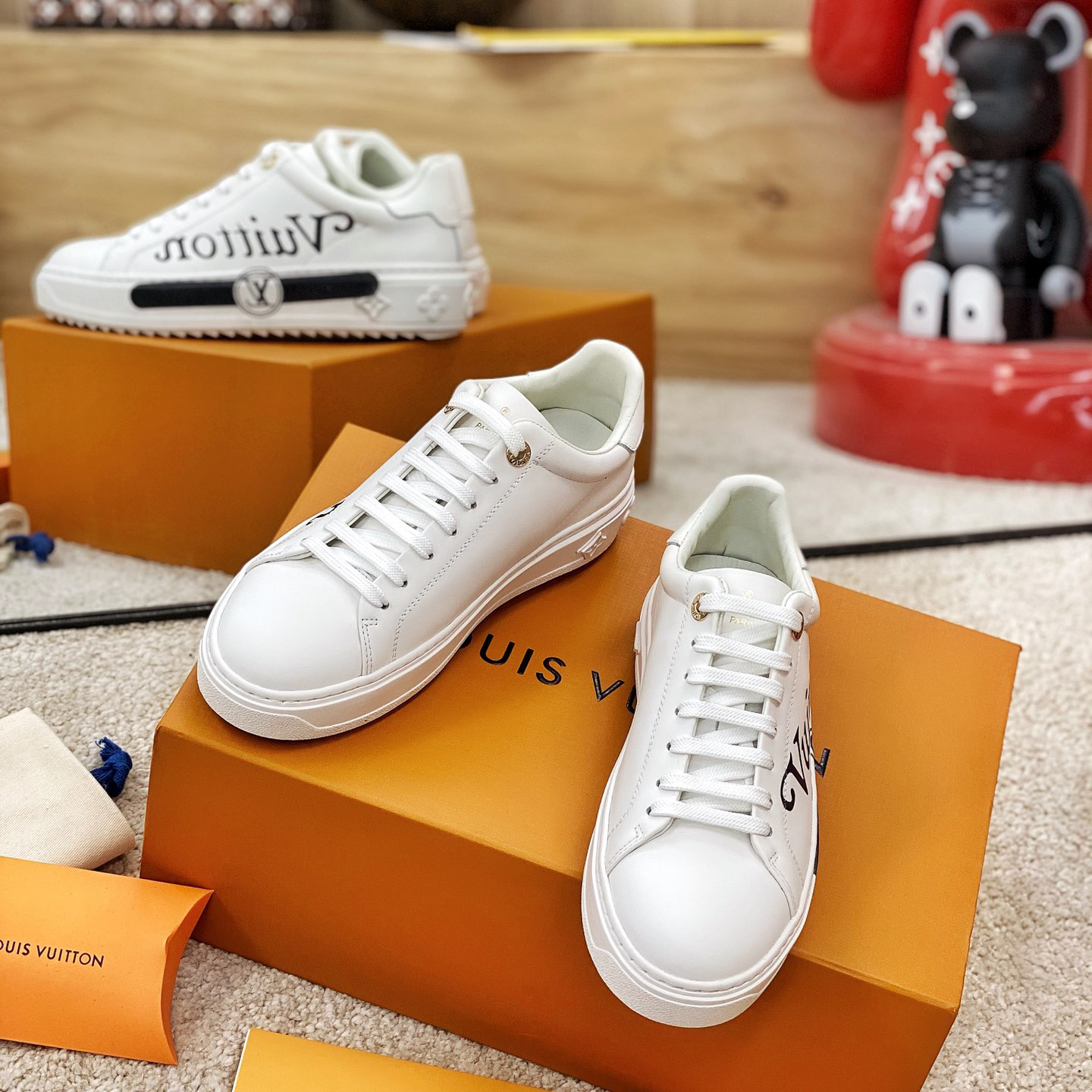 Louis Vuitton Logo Sneaker - PerfectKickZ