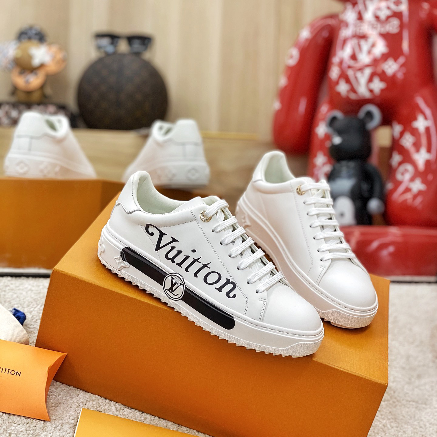 Louis Vuitton Logo Sneaker - PerfectKickZ