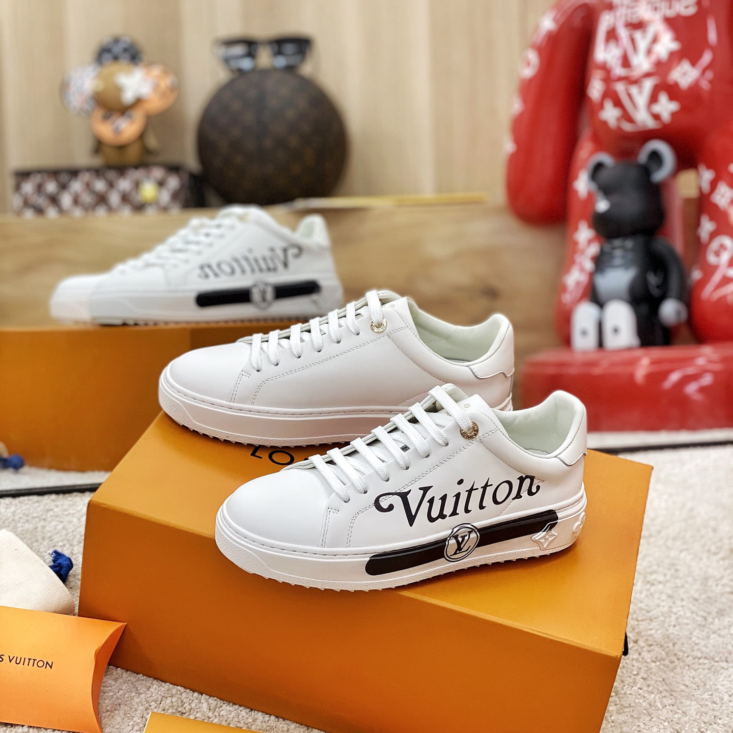 Louis Vuitton Logo Sneaker - PerfectKickZ