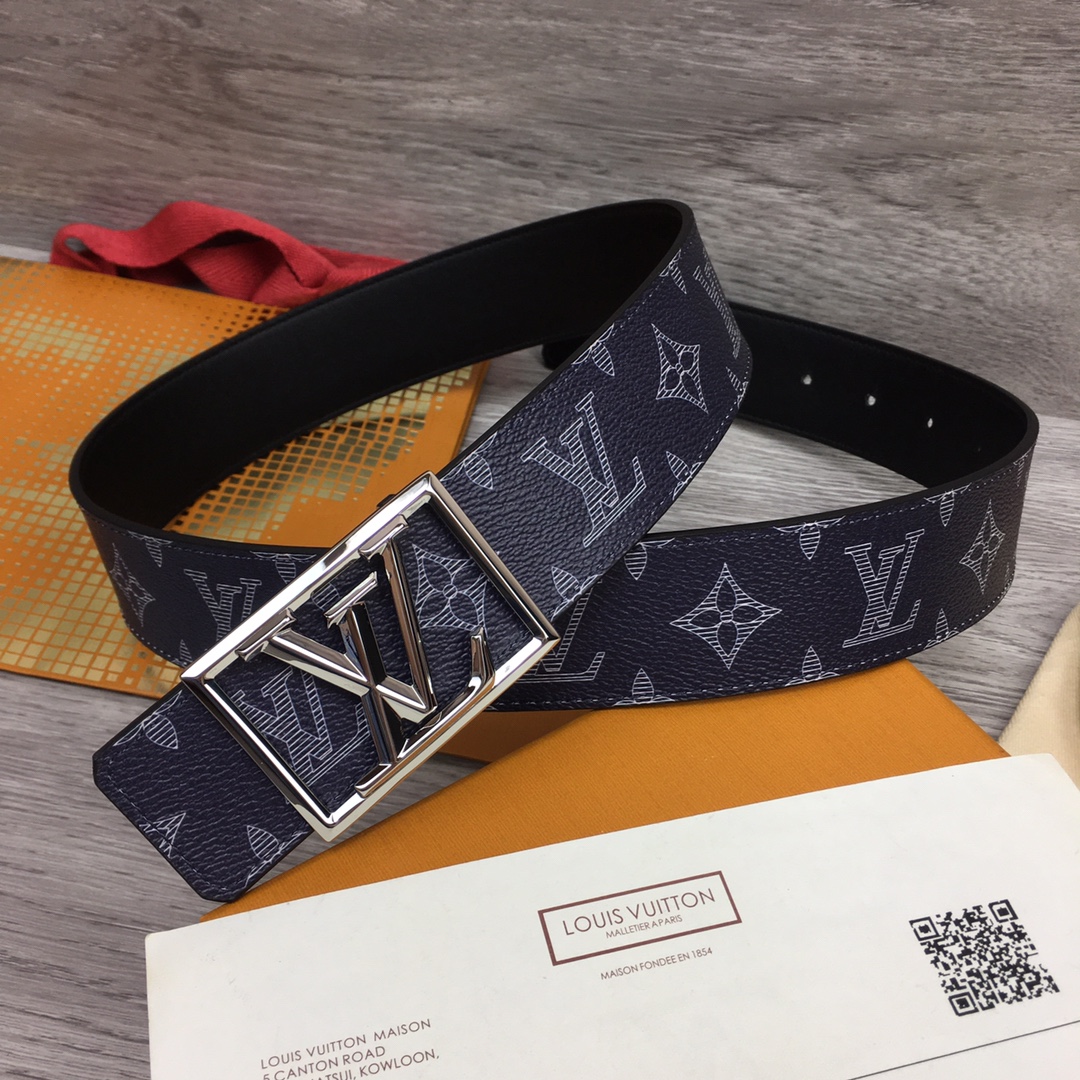 Louis Vuitton Shape 40MM Reversible Belt - PerfectKickZ