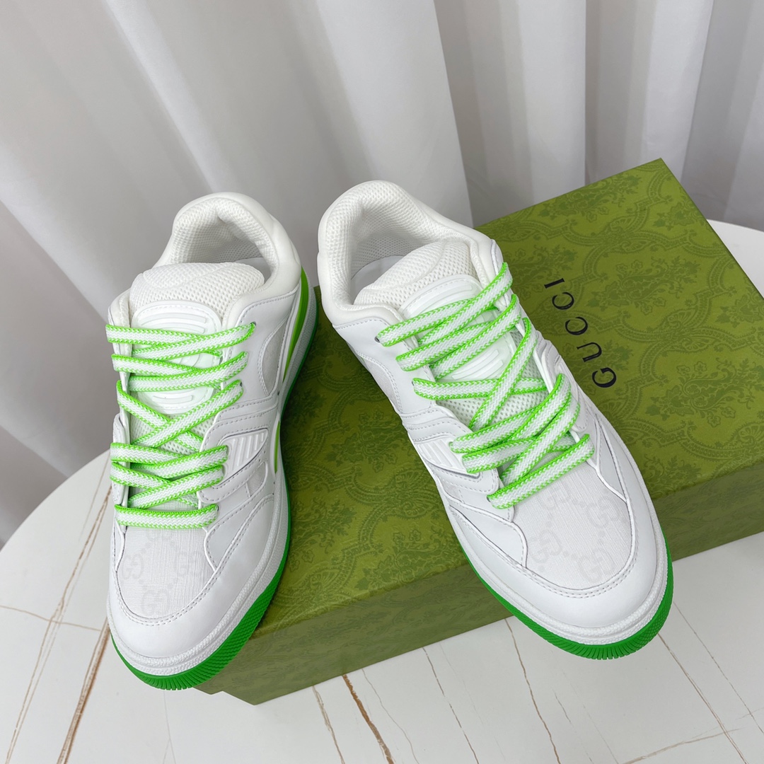 Gucci  Basket Sneaker With Lnterlocking G  - PerfectKickZ