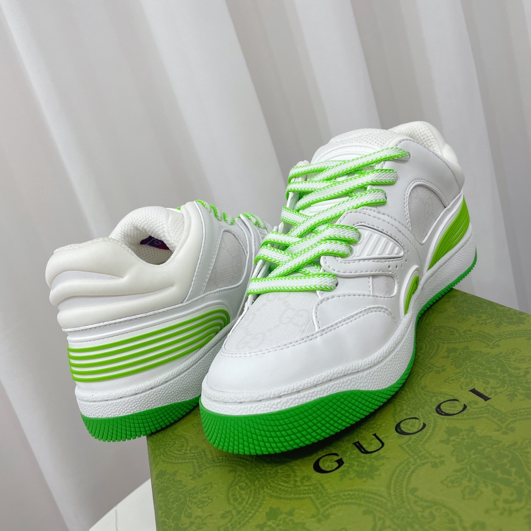 Gucci  Basket Sneaker With Lnterlocking G  - 