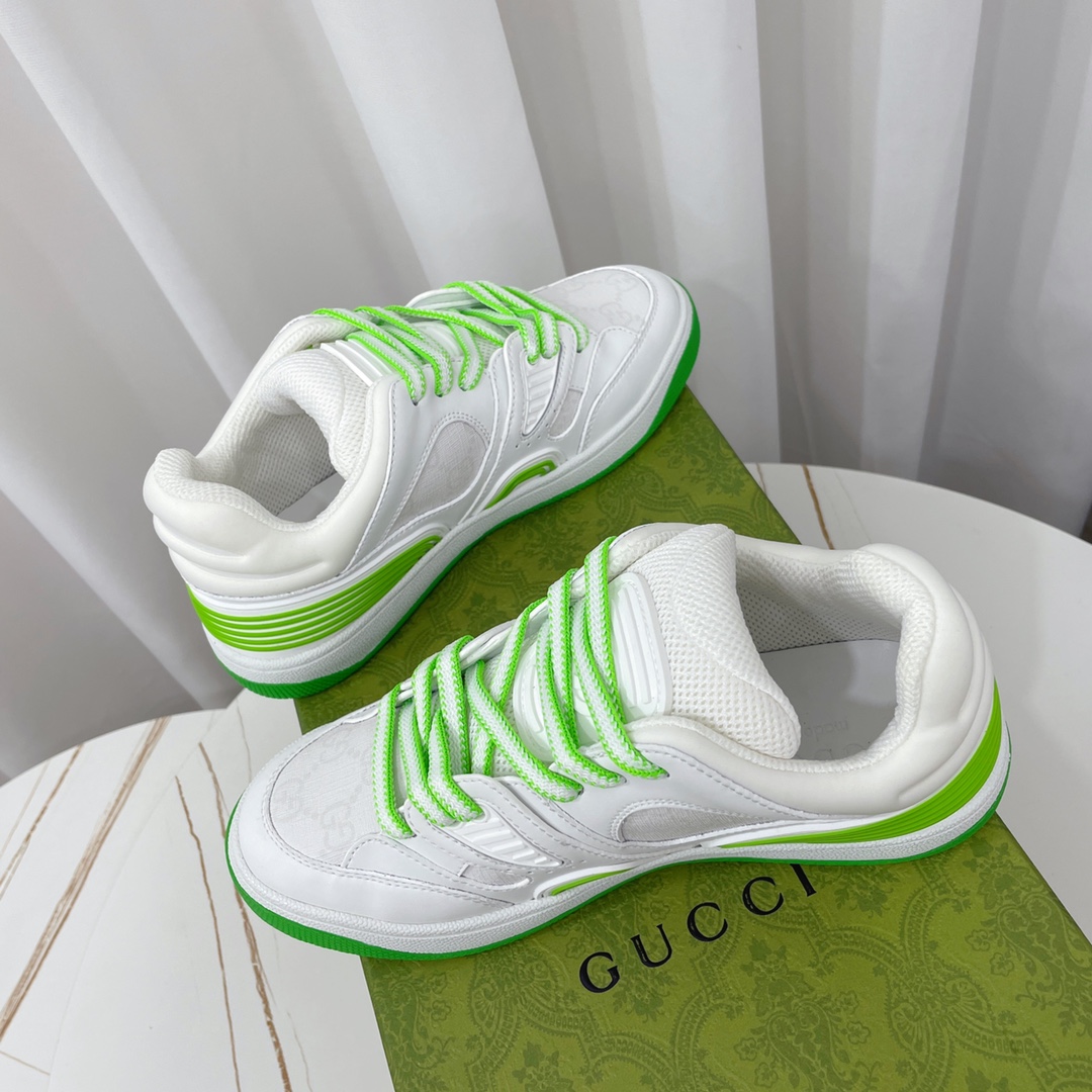 Gucci  Basket Sneaker With Lnterlocking G  - 