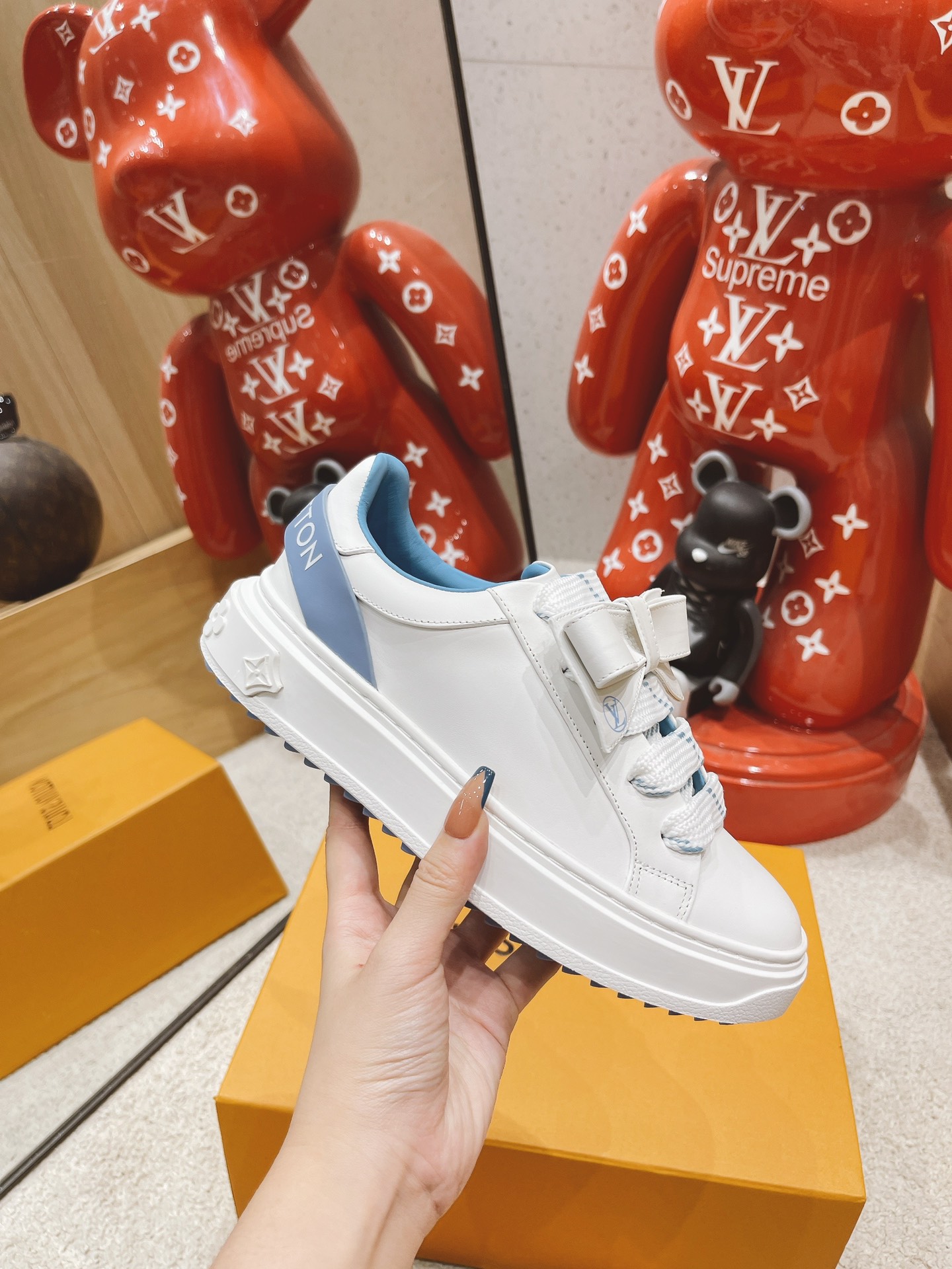Louis Vuitton Logo Sneaker - PerfectKickZ