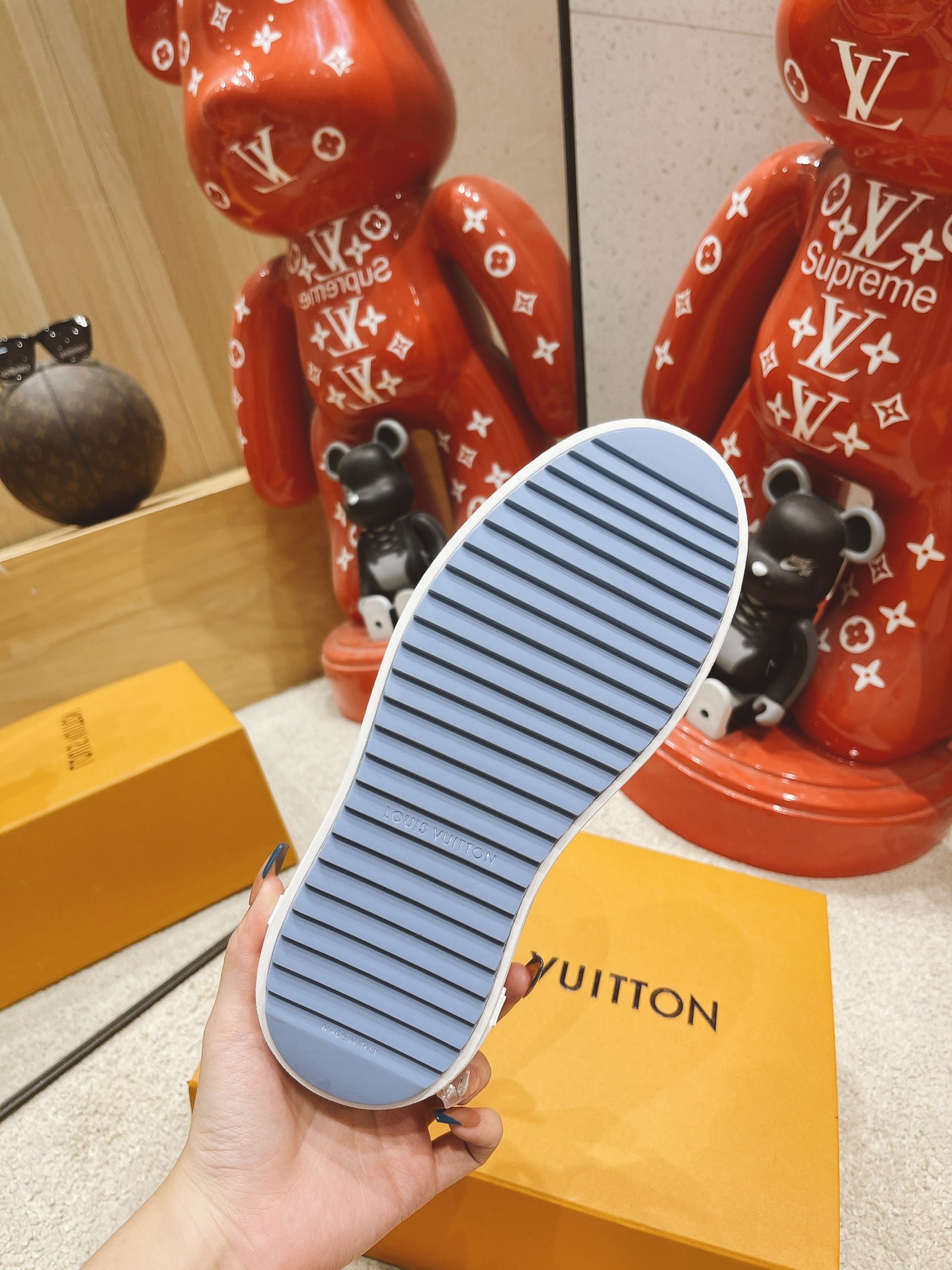 Louis Vuitton Logo Sneaker - PerfectKickZ