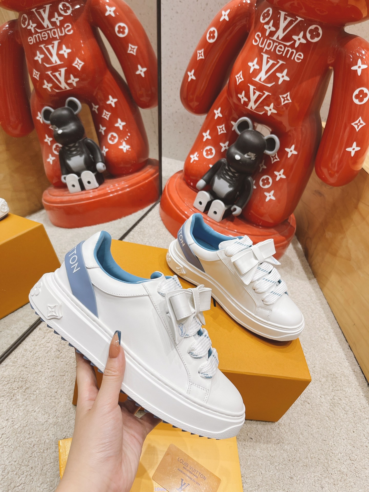 Louis Vuitton Logo Sneaker - PerfectKickZ