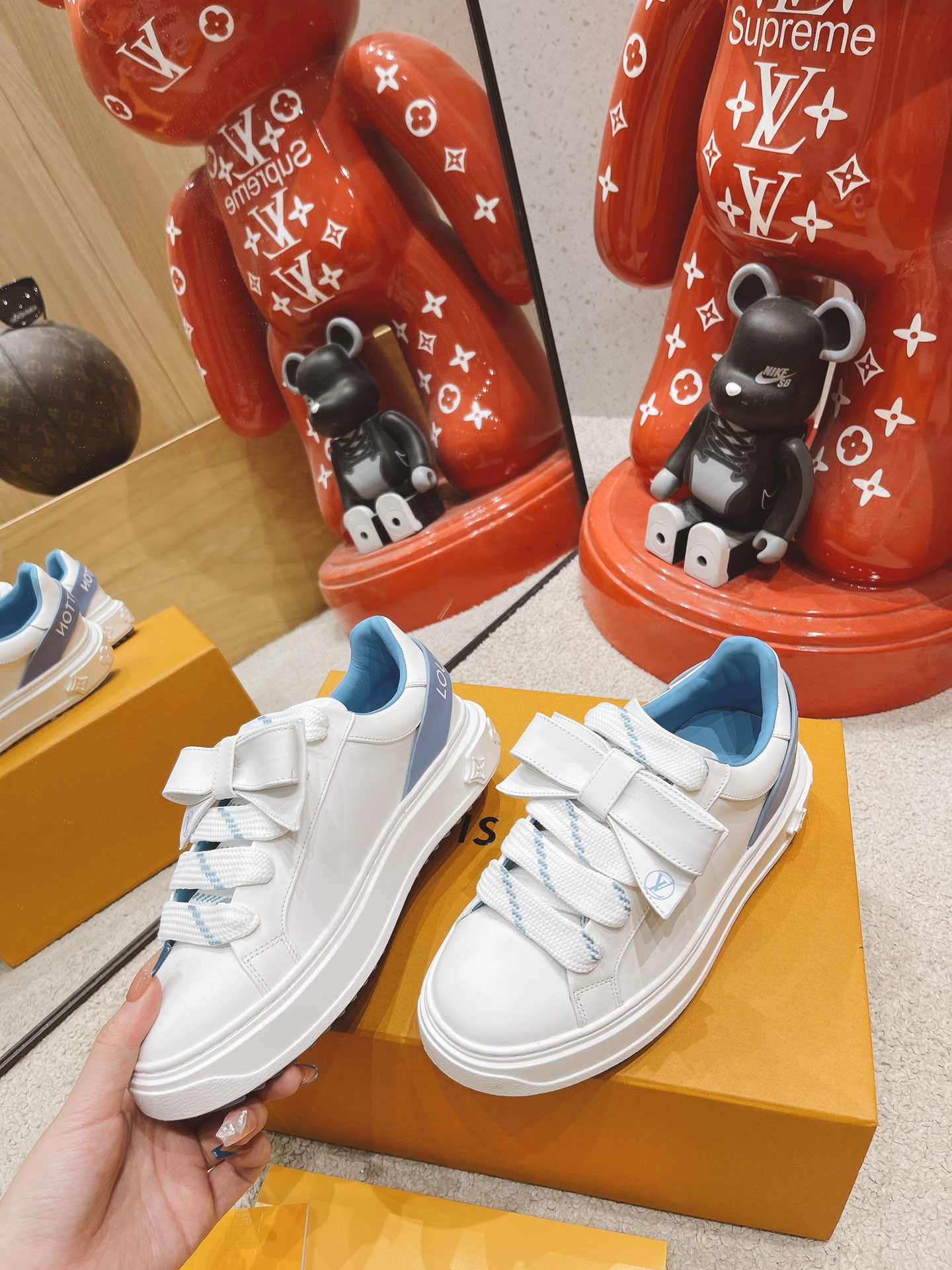 Louis Vuitton Logo Sneaker - PerfectKickZ