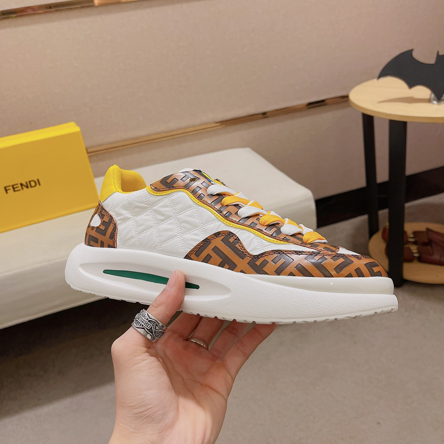 Fendi FF Logo Sneaker - PerfectKickZ