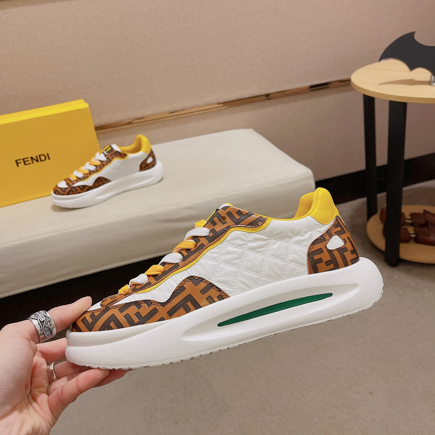Fendi FF Logo Sneaker - PerfectKickZ