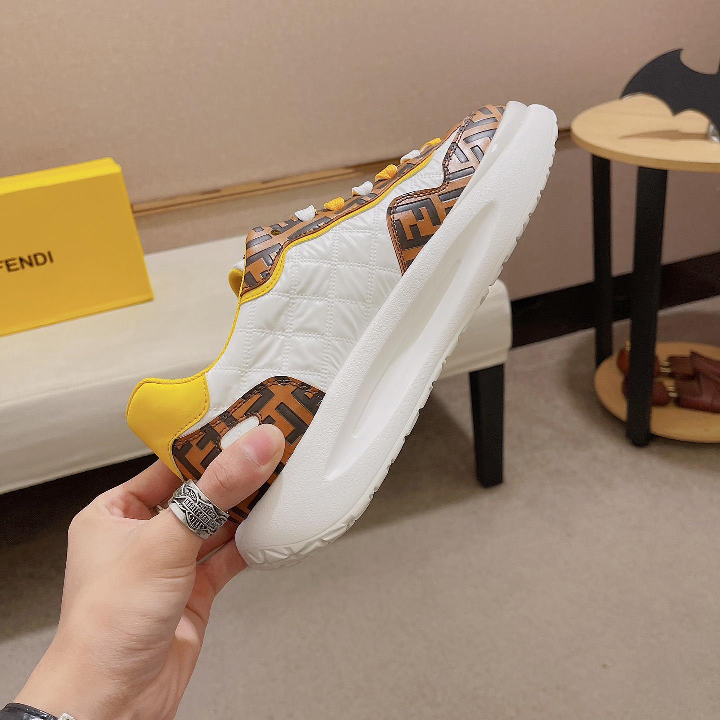 Fendi FF Logo Sneaker - PerfectKickZ