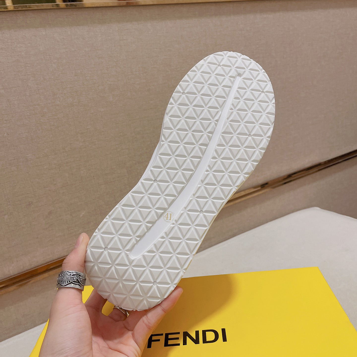 Fendi FF Logo Sneaker - PerfectKickZ