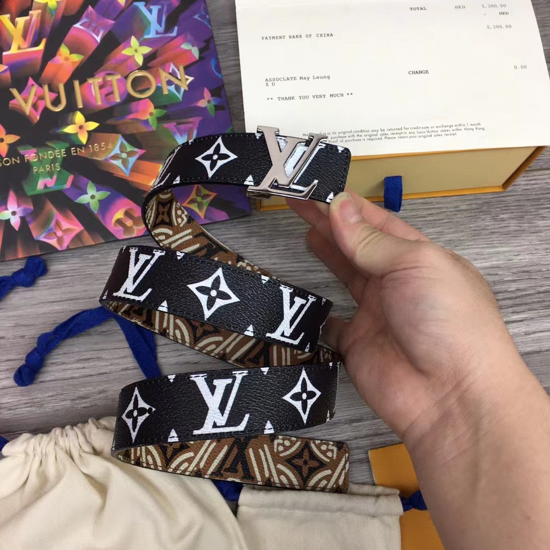 Louis Vuitton Squared Belt - PerfectKickZ