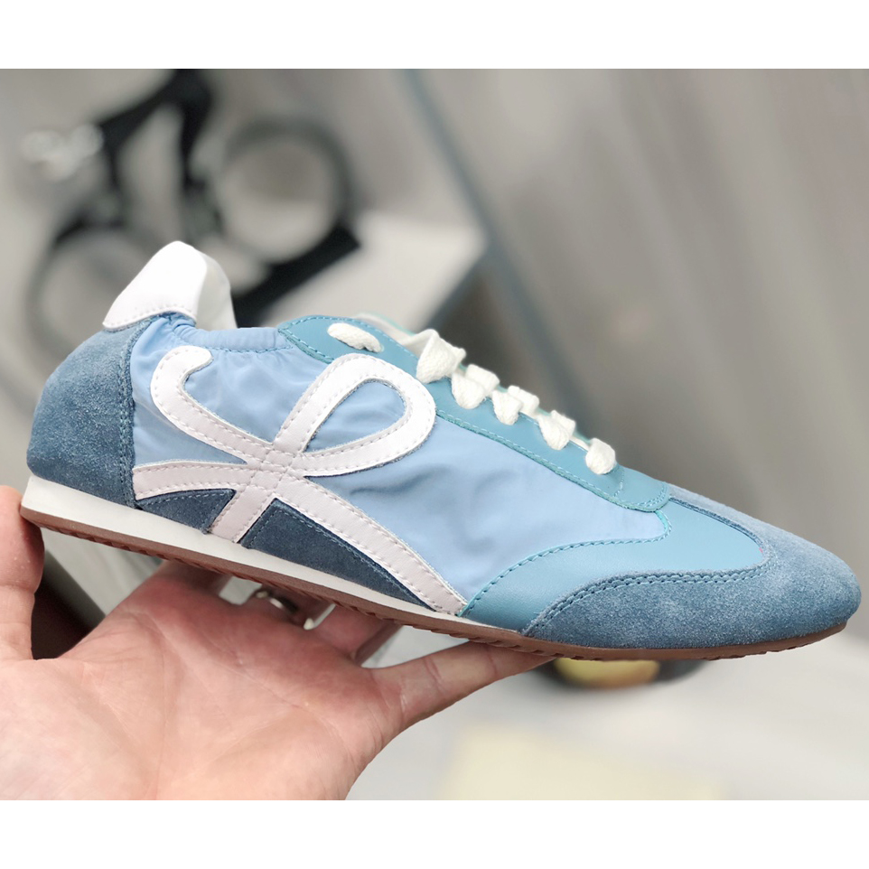 Loewe Ballet Runner In Nylon And Calfskin - PerfectKickZ