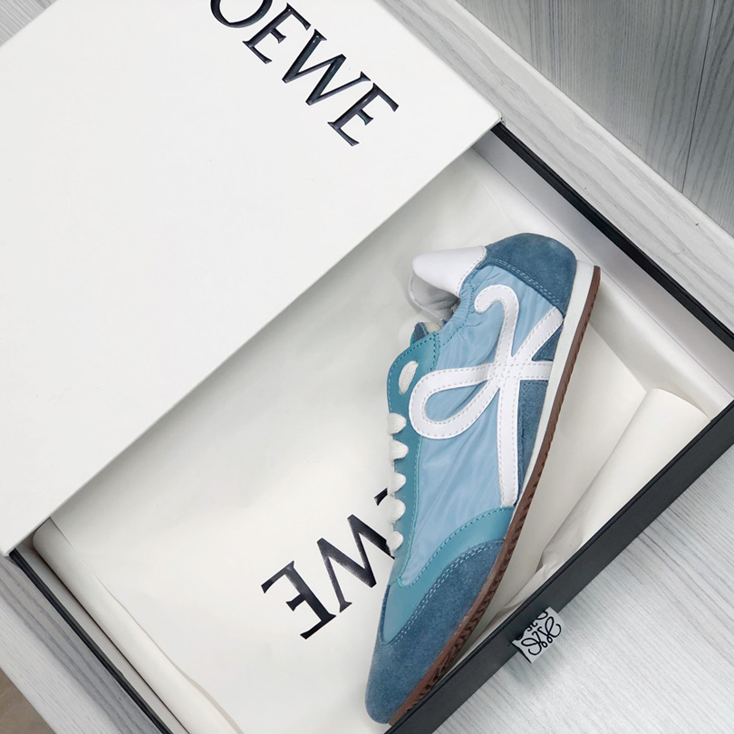 Loewe Ballet Runner In Nylon And Calfskin - PerfectKickZ