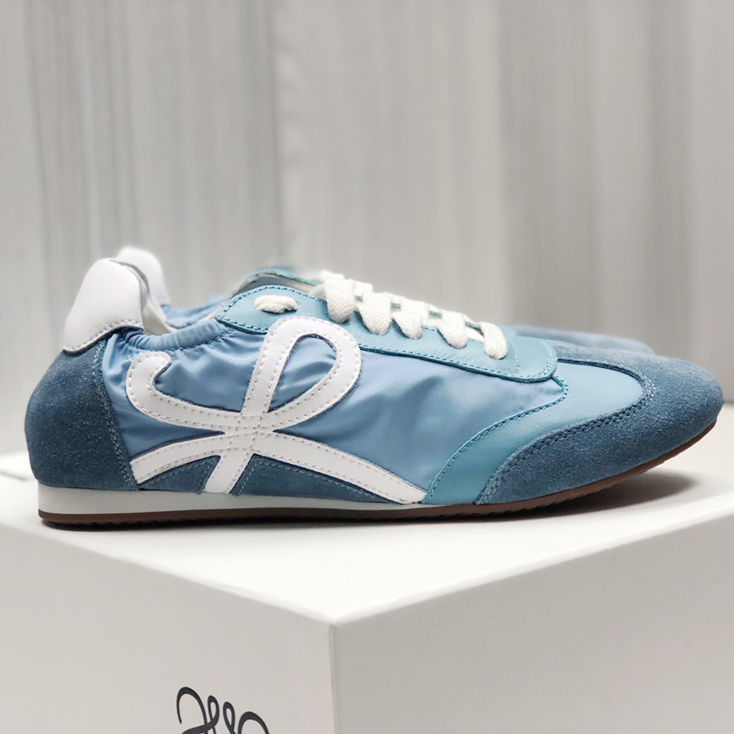 Loewe Ballet Runner In Nylon And Calfskin - PerfectKickZ