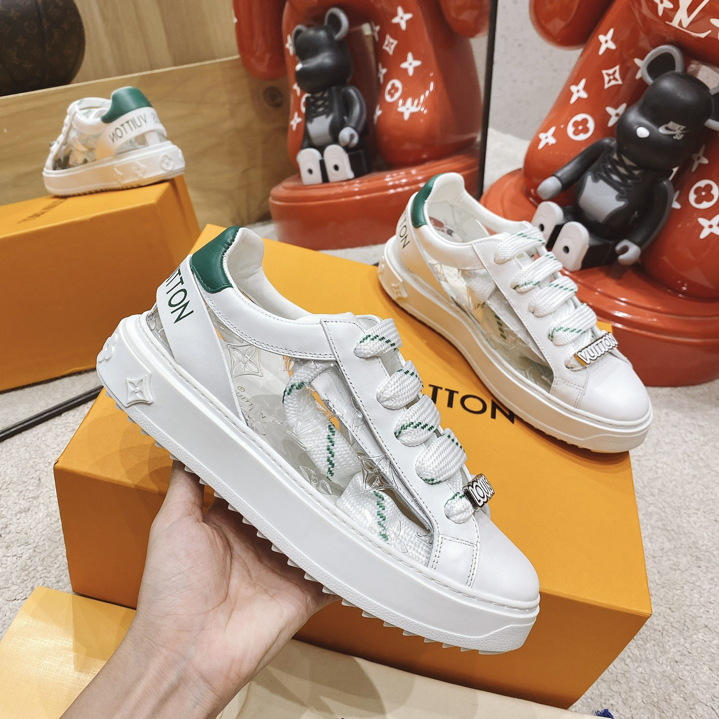 Louis Vuitton Time Out Sneaker  - PerfectKickZ