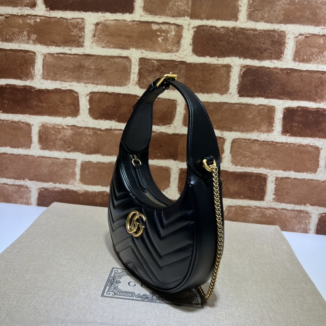 Gucci GG  Leather Handle Bag（21-11-5CM） - PerfectKickZ