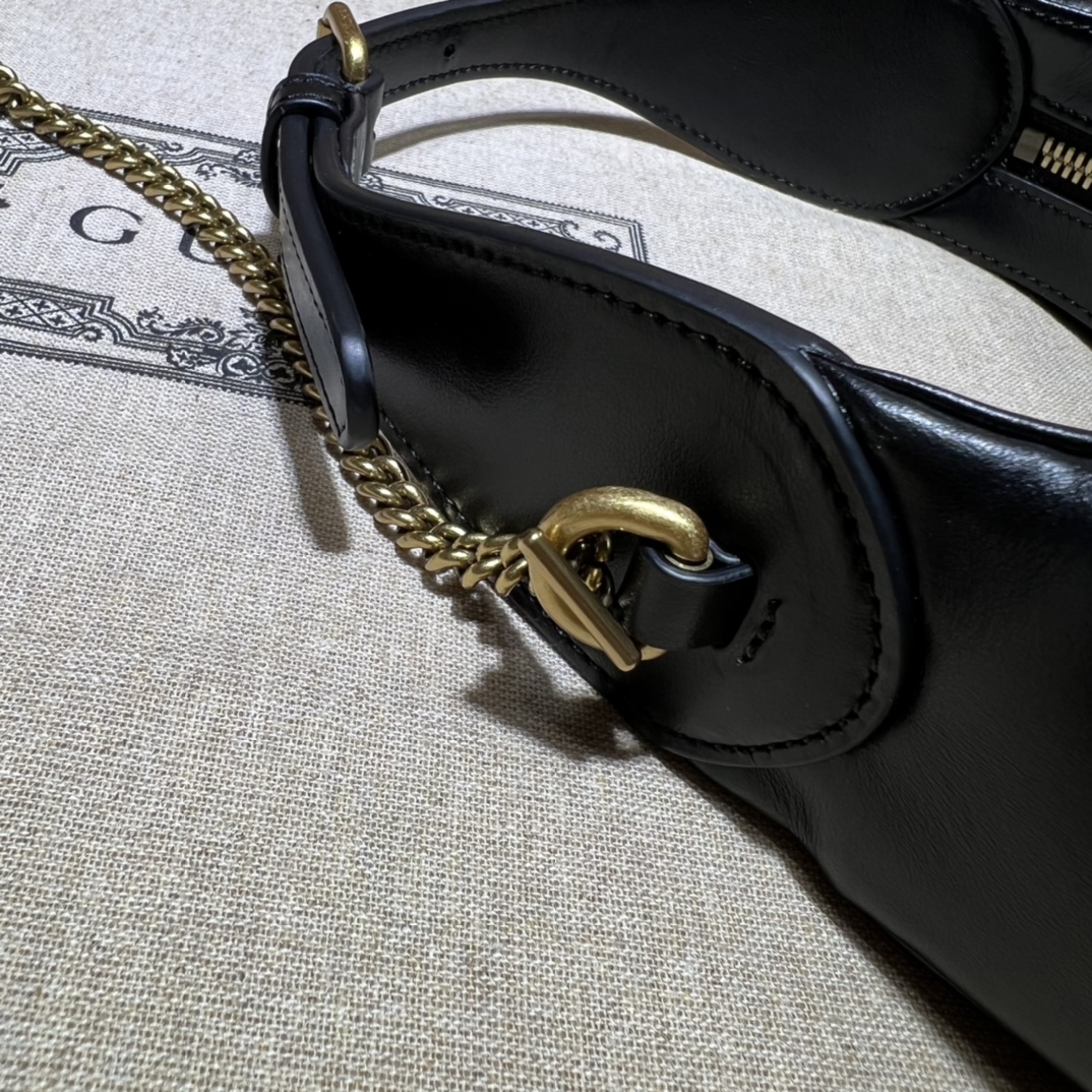 Gucci GG  Leather Handle Bag（21-11-5CM） - PerfectKickZ