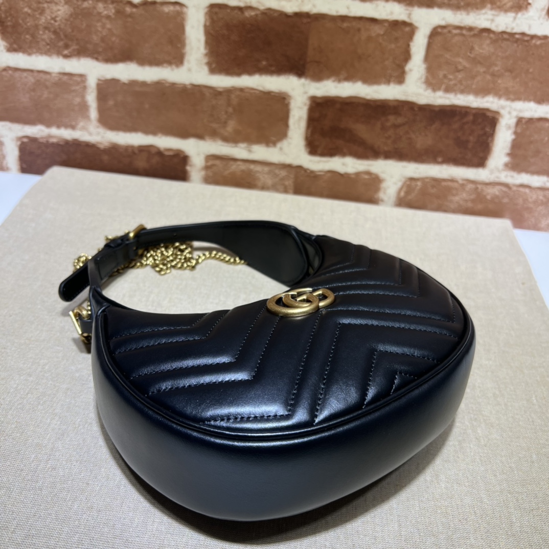 Gucci GG  Leather Handle Bag（21-11-5CM） - PerfectKickZ