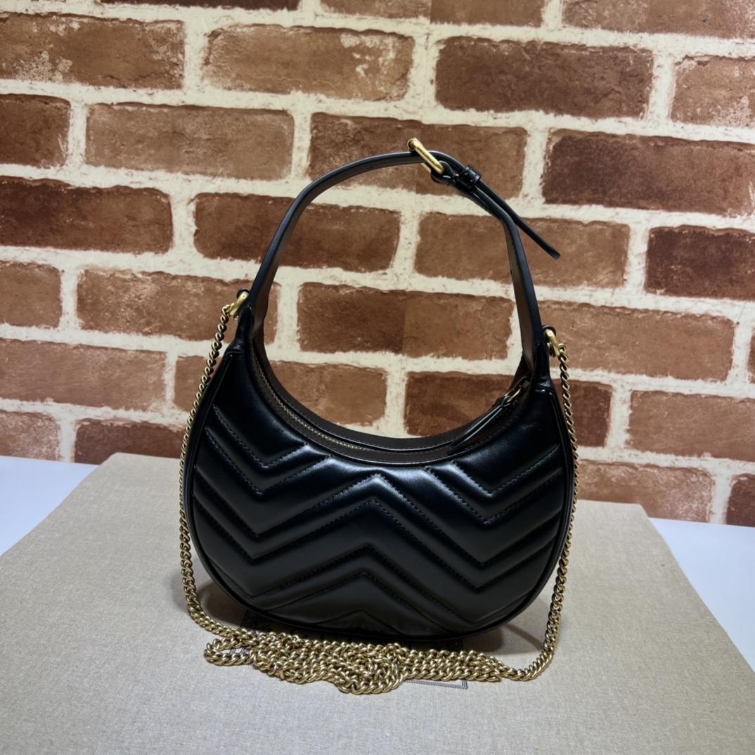 Gucci GG  Leather Handle Bag（21-11-5CM） - PerfectKickZ