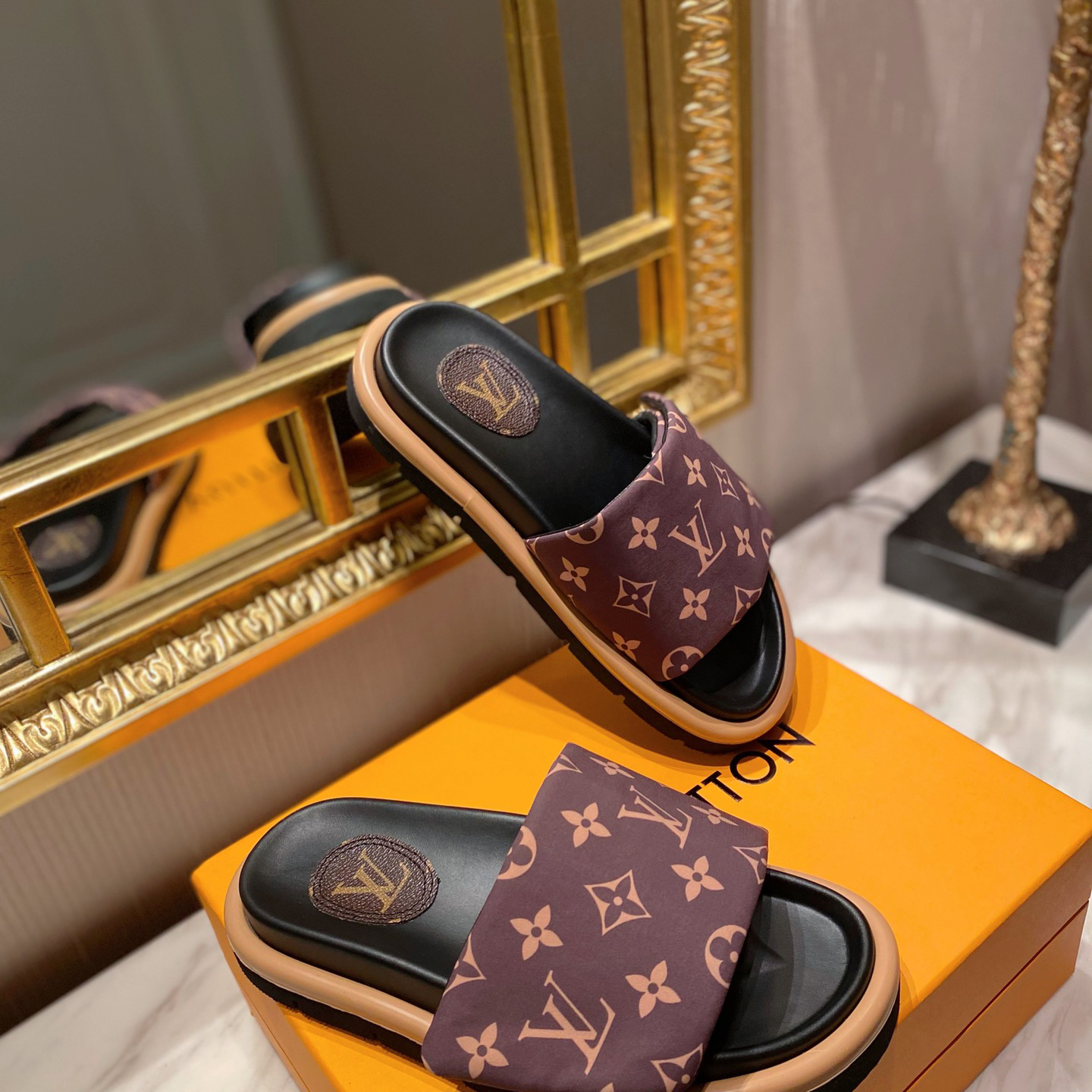 Louis Vuitton Pool Pillow Comfort Mules - PerfectKickZ