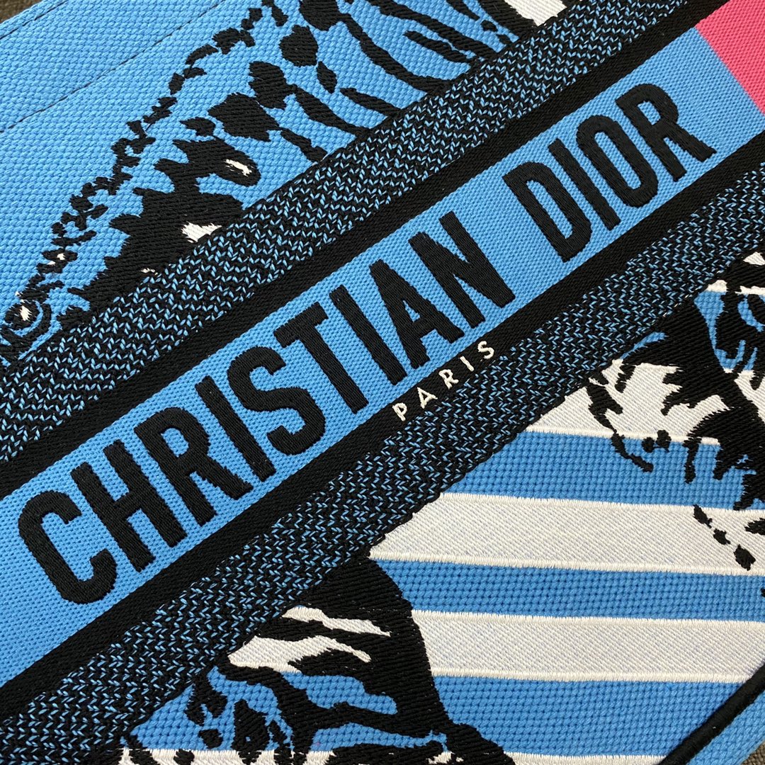Dior Book Tote D-Jungle Pop（36.5*28*17.5cm） - PerfectKickZ
