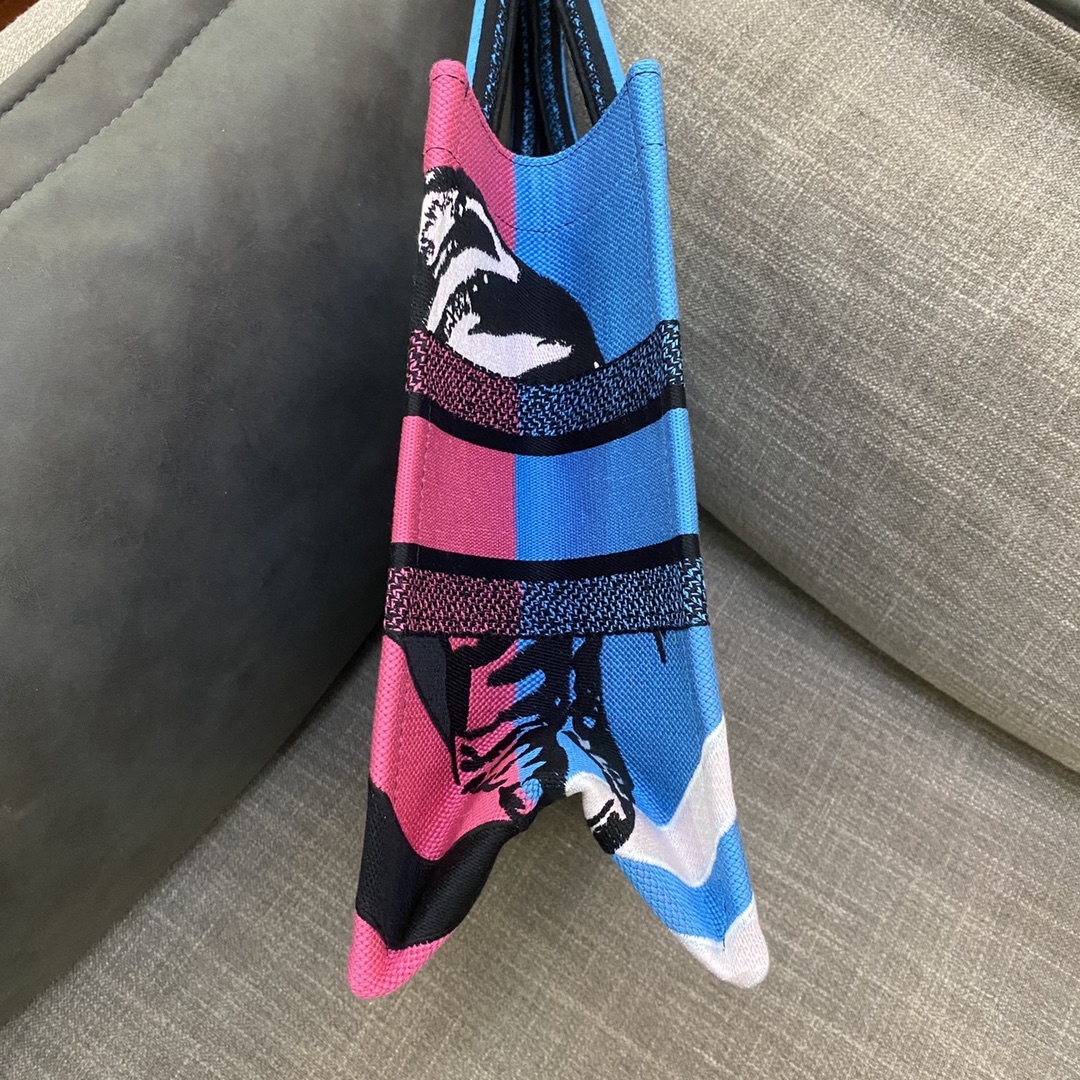 Dior Book Tote D-Jungle Pop（36.5*28*17.5cm） - PerfectKickZ