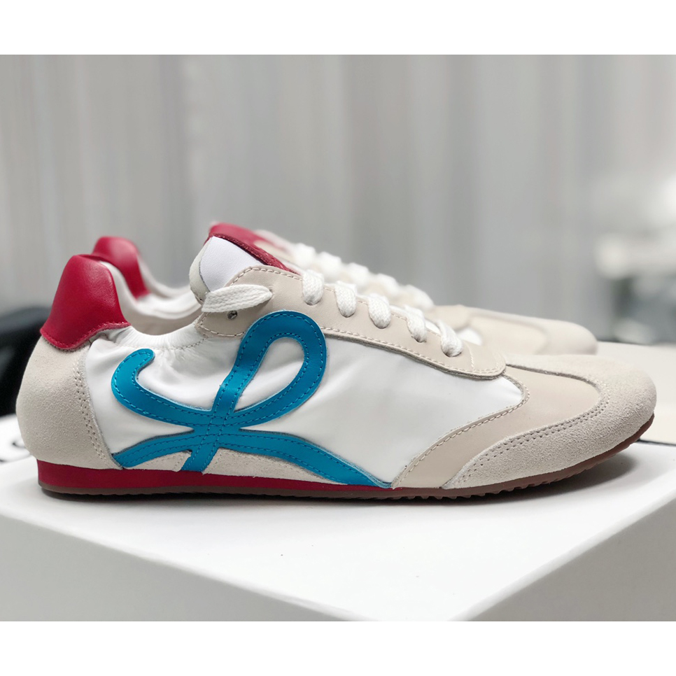 Loewe Ballet Runner In Nylon And Calfskin - PerfectKickZ