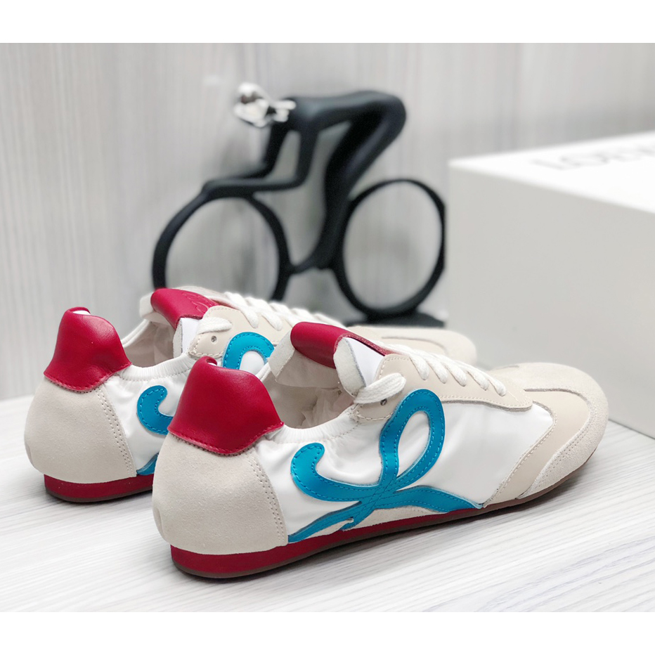 Loewe Ballet Runner In Nylon And Calfskin - PerfectKickZ