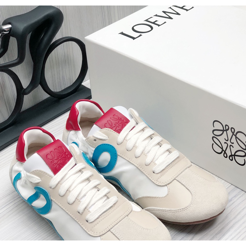 Loewe Ballet Runner In Nylon And Calfskin - PerfectKickZ