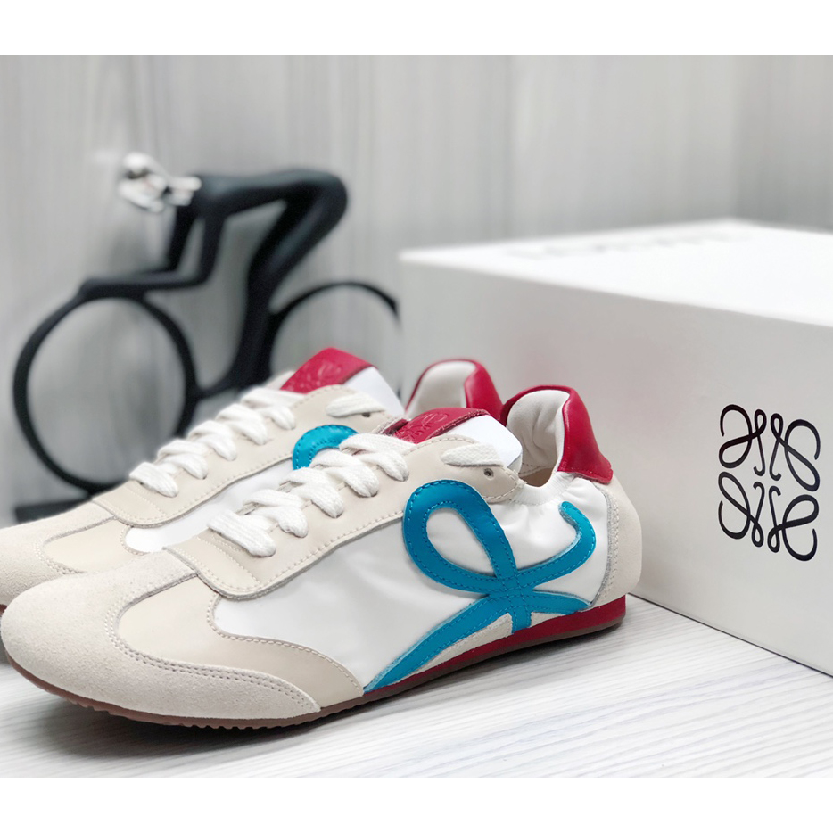 Loewe Ballet Runner In Nylon And Calfskin - PerfectKickZ