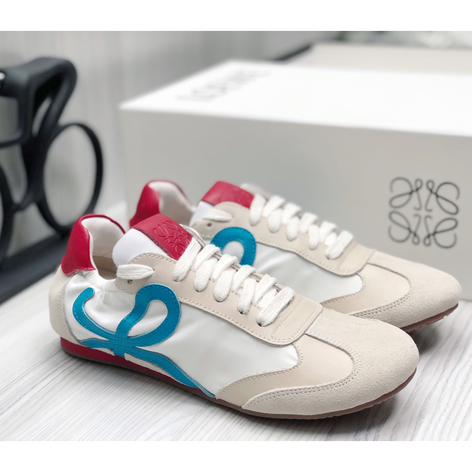 Loewe Ballet Runner In Nylon And Calfskin - PerfectKickZ