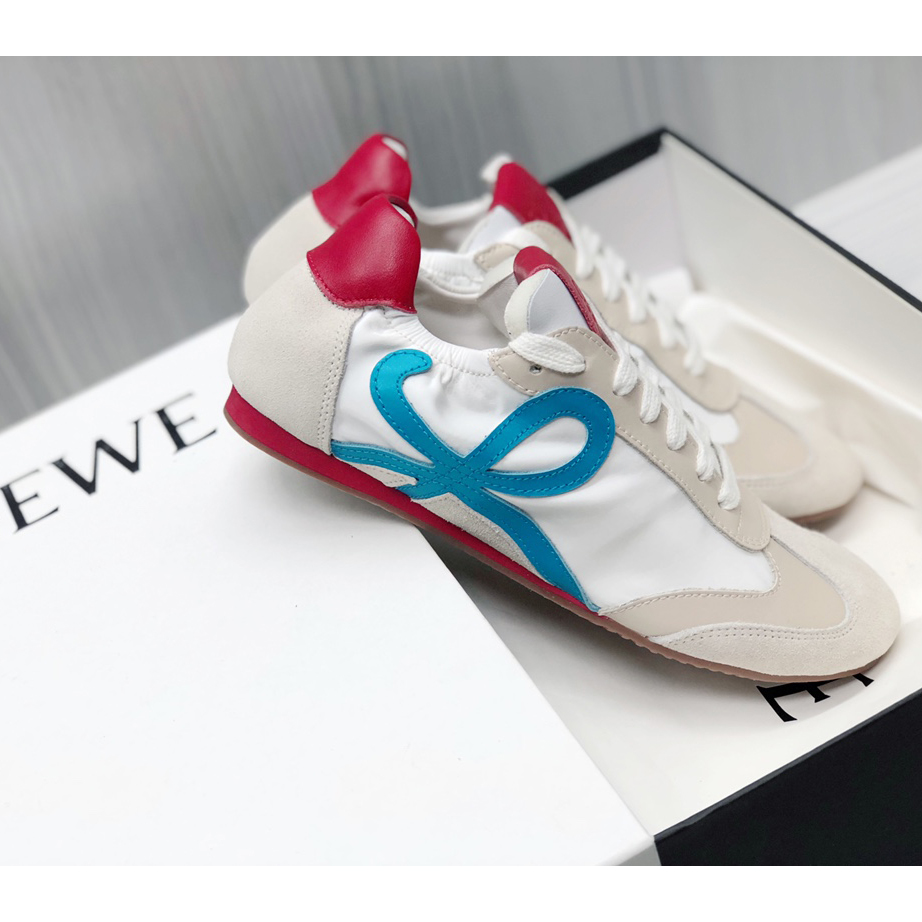 Loewe Ballet Runner In Nylon And Calfskin - PerfectKickZ