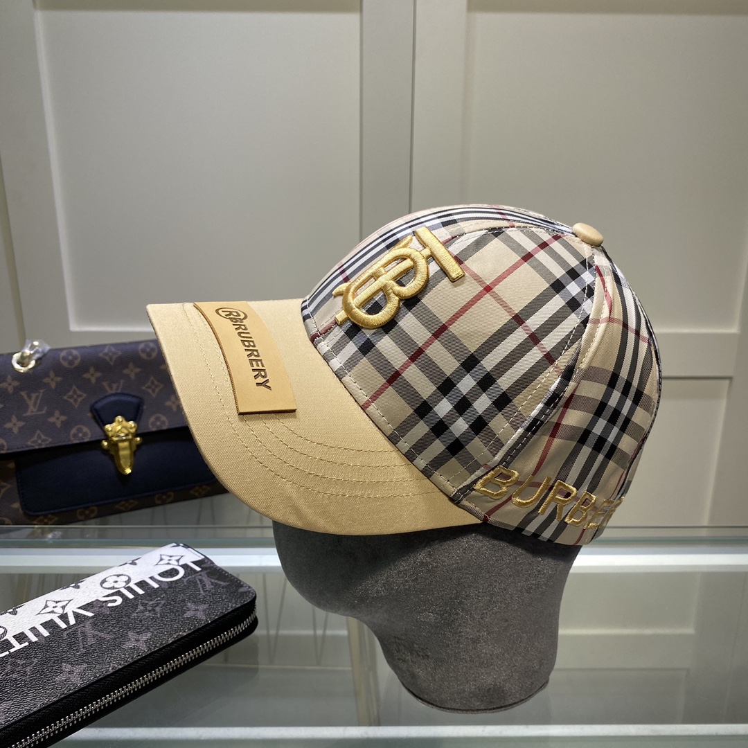 Burberry Monogram Motif Icon Stripe Baseball Cap - PerfectKickZ