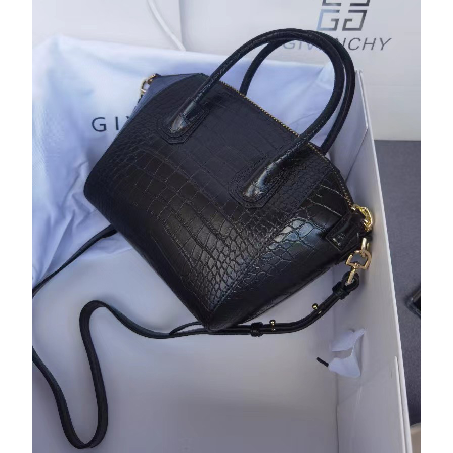 Givenchy Black Handbag(22-22-13CM) - PerfectKickZ
