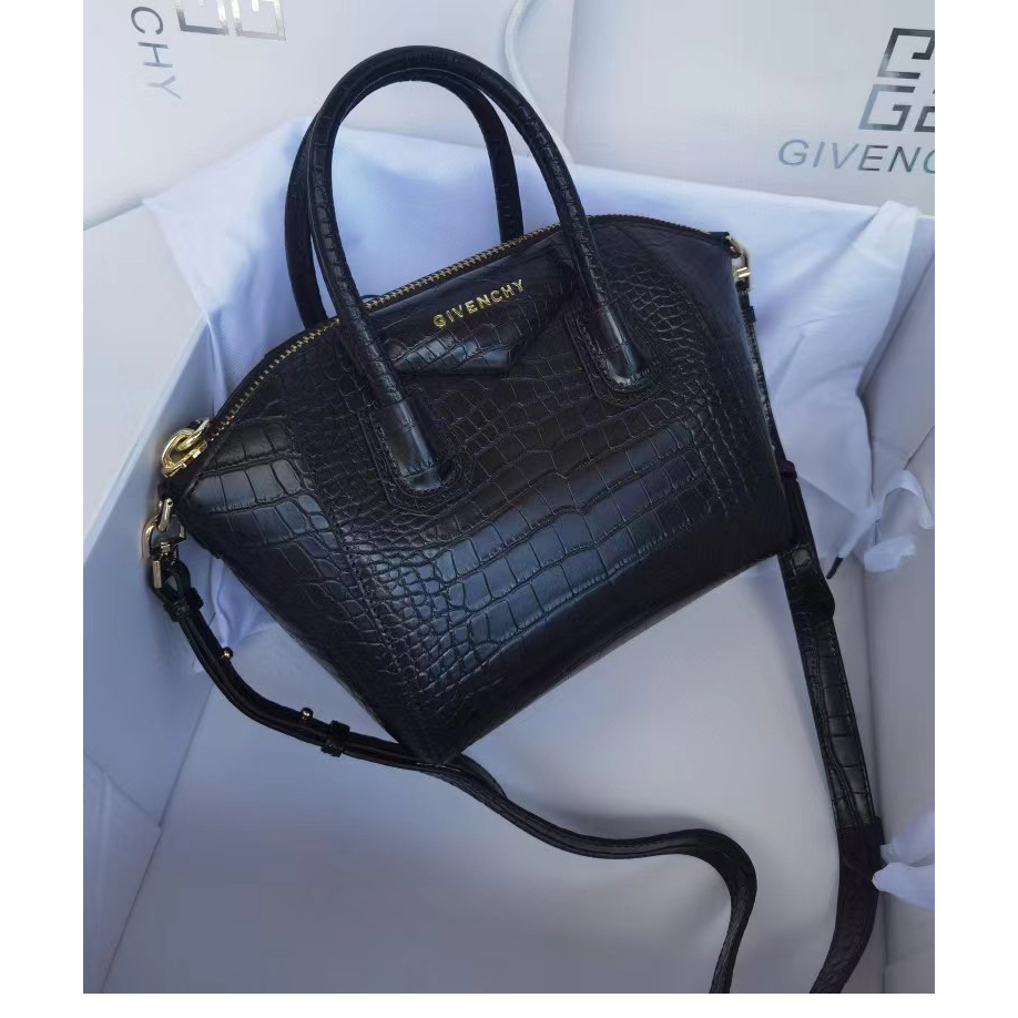 Givenchy Black Handbag(22-22-13CM) - PerfectKickZ